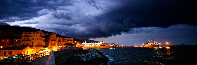 Storm clouds over Corsica, France Credit: hippolyte/Flickr/Creative Commons