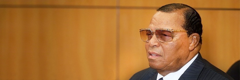 Louis Farrakhan at a press conference in Iran. Credit: Tasnim News Agency/Wikipedia/Creative Commons