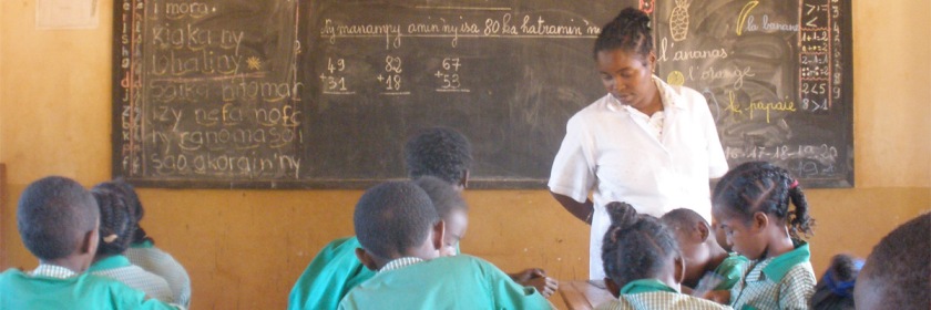 A school in Madagascar Credit: lemurbaby/Wikipedia