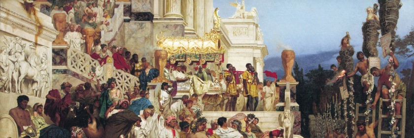 Painting of Nero's torches also referred to as Christian candlesticks by Henruk Siemiradzki (1843-1902) /Wikipedia