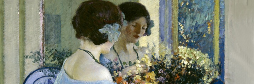 Painting by Frederick Carl Frieseke (1874-1939) Credit: Museum of Fine Arts, Houston/Wikipedia
