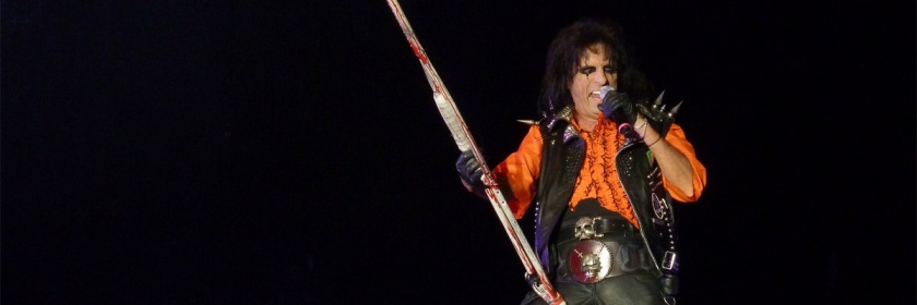 Alice Cooper performing at Alexandra Palace in London, England 2011 Credit: Kimon Froussios/Flickr/Creative Commons
