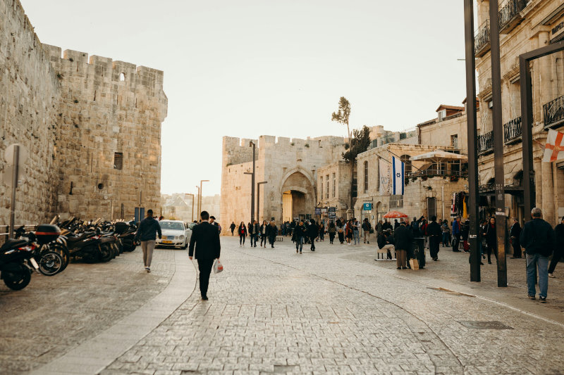 Jaffa Gate, Old Jerusalem, Israel